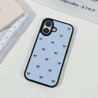 𝟐𝑫𝑨𝒀𝑺.𝒍𝒂𝒃｜韓系蝴蝶結 適用 iPhone 13/14/15/16 / 17 Pro Max 手機殼