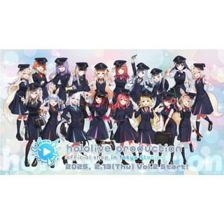 【現貨】Hololive × 東京車站 Tokyo Station 立牌 (GURA、FWMC、KOBO)