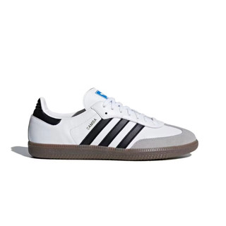 JR - ADIDAS SAMBA OG 運動休閒鞋 黑色 白色 Originals -B75806 B75807