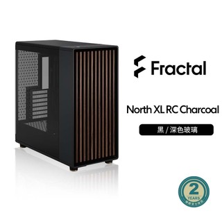 【Fractal Design】North XL RC Chalk 透明玻璃側板 橡木面板 ATX機殼