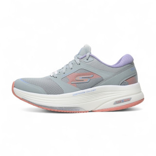 SKECHERS Distance Walker 慢跑鞋 灰橘 緩震 回彈 耐磨 女鞋 125133GYLV【X-YI】