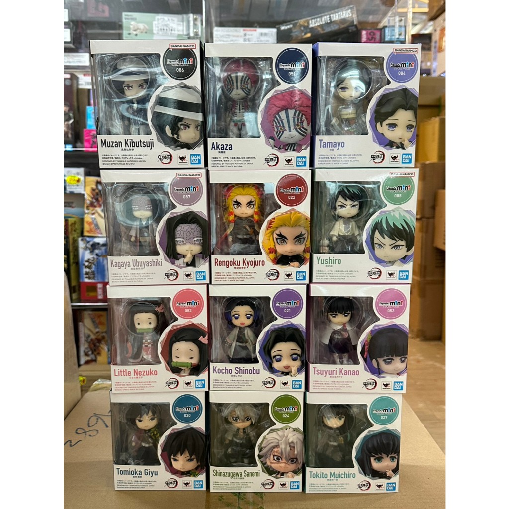(塔比樂玩具)代理版 mini 鬼滅之刃 猗窩座 時透無一郎 愈史郎 無慘 珠世 產屋敷耀哉 公仔 Q版