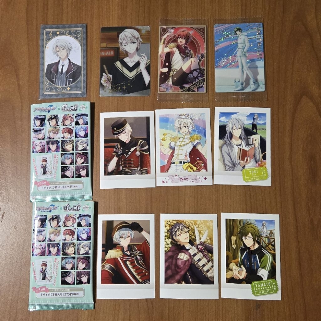 【現貨】偶像星願 IDOLiSH7 TRIGGER RE:vale ŹOOĻ 拍立得 餅卡 轉蛋卡 小卡 出清