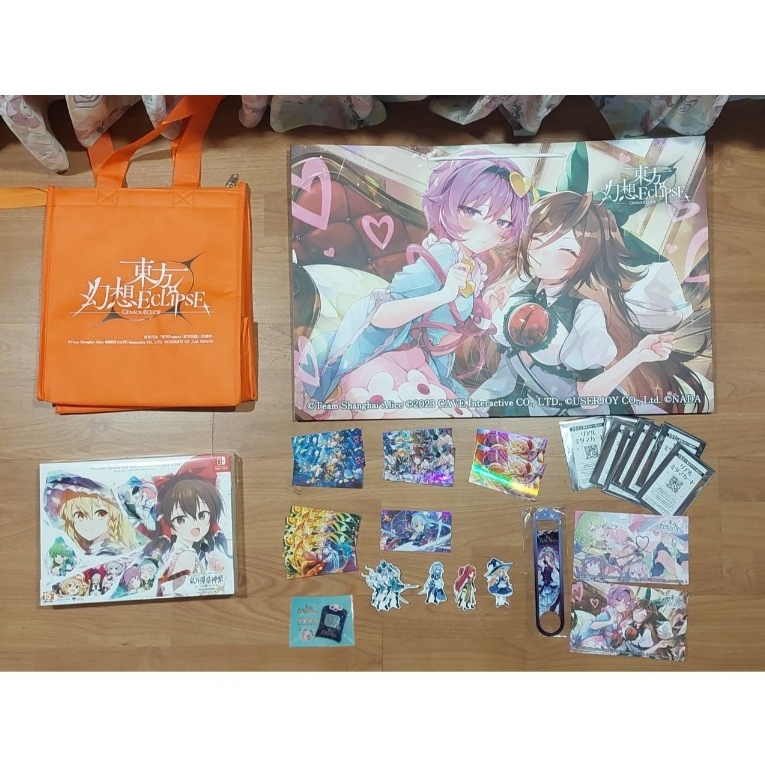 東方幻想ECLIPSE 大提袋 貼紙 明信片 卡片 御守 靈夢 魔理沙 咲夜 妹紅 芙蘭 戀 妖夢 美鈴 空