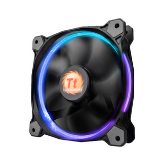 小白的生活工場*Thermaltake Riing 高風壓RGB 14公分水冷排風扇 (單顆風扇包裝)特價出清