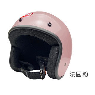 EVO 安全帽 CA-310 素色 復古騎士帽 法國粉 CA310M CA310L 半拆洗 正版授權 復古帽 半罩