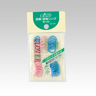 Clover 可樂牌 目數 段數計環 記號扣 55-731