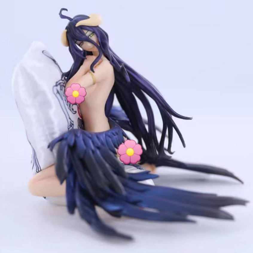 【OVERLORD】 抱枕雅兒貝德 13CM 雅兒貝德 跪姿 純白惡魔 骨王抱枕 輕小說 美女公仔 性感 惡魔 擺件