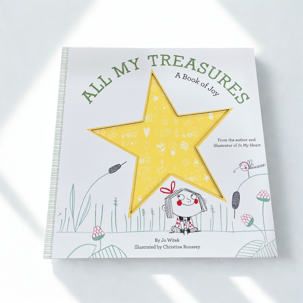 📖【我的小小寶藏盒：快樂的祕密收集簿】🌟💖立體翻翻樂 溫馨親情＋滿滿幸福感. 法國人氣繪本作家 Jo Witek