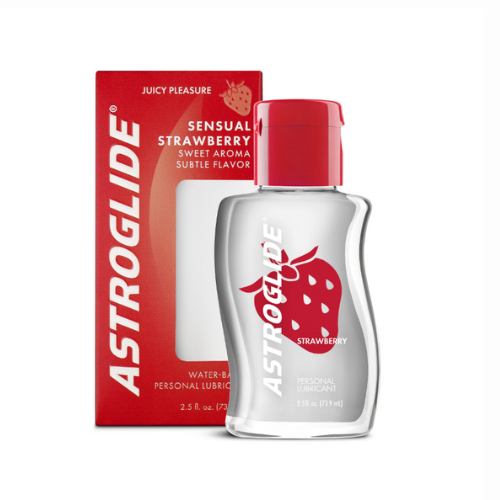 出清【Astroglide】美國艾詩萊浪漫調情最愛潤滑液-甜蜜草莓74ml.**效期2026/01** 5倍持久水潤感