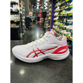 ASICS GELBURST 28 男女款 正常楦 籃球鞋 1063A099-101 白紅