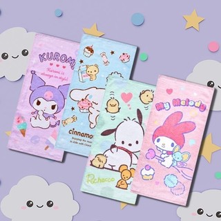 ONEDER 旺達棉品 童巾 (1入) 三麗鷗 毛巾 方巾 酷洛米 大耳狗 美樂蒂 帕恰狗【小三美日】DS027197