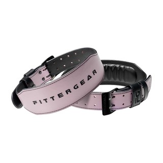【FITTERGEAR】 25女款皮革健身腰帶 (深蹲 硬舉 握推 穩定核心 力量 訓練 舉重 護腰)