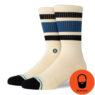 【 🇺🇸大鬍子美國襪子選品 】STANCE - BOYD CREW SOCKS經典條紋設計系列街頭休閒長襪
