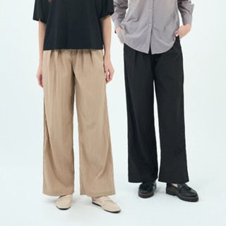 GIORDANO 女裝肌理感直筒長褲 13415236