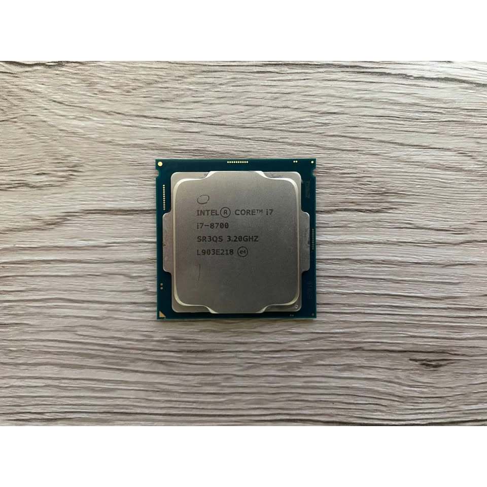 intel core i7-8700 處理器 二手