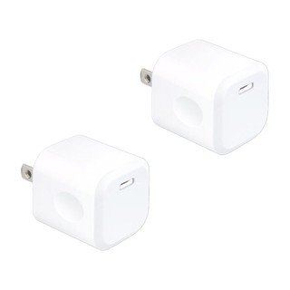 【NDr.AV】TYPEC 單孔1A智能充電器2入(全球通用usb 豆腐頭/USB-512C)