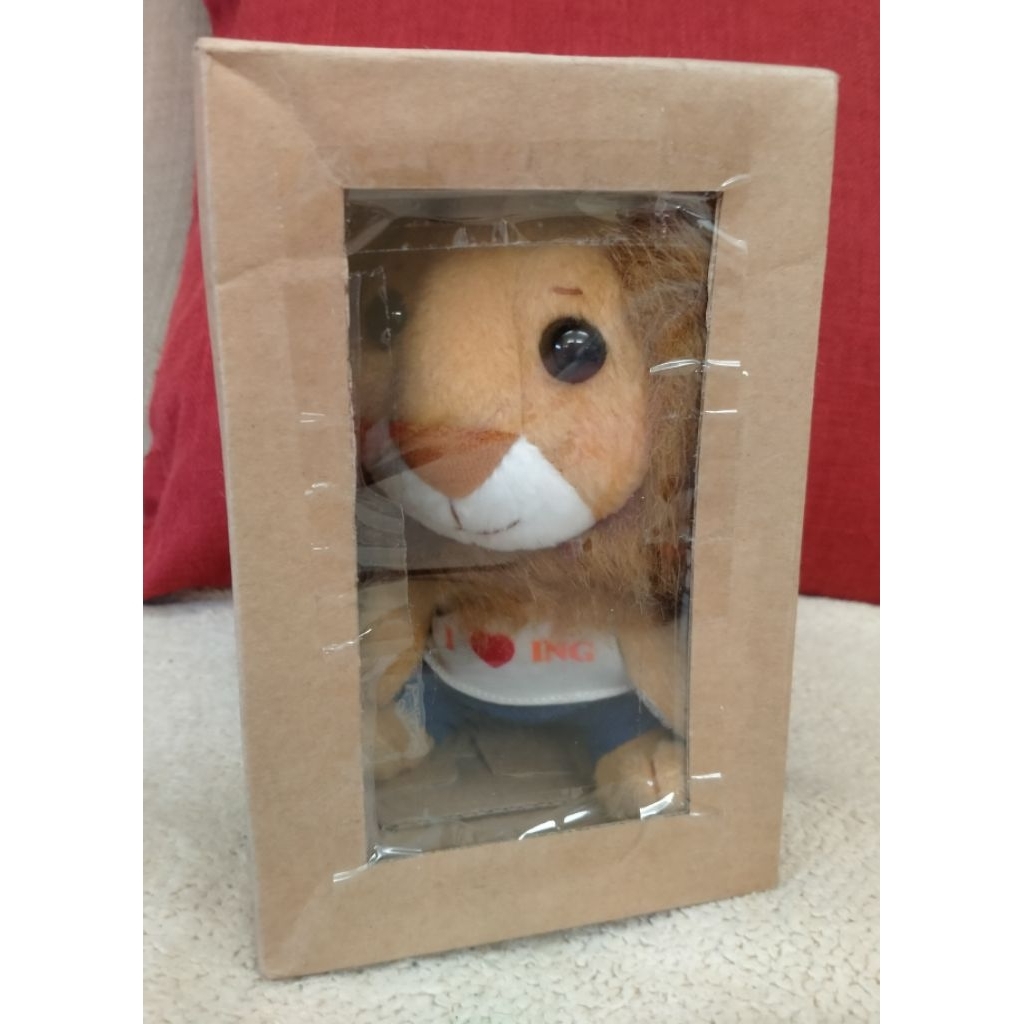 【現貨】 ING 獅子 ING獅 大貓 Q版獅子 吉祥物 可愛 娃娃 玩偶 ING獅娃娃 ING獅子娃娃