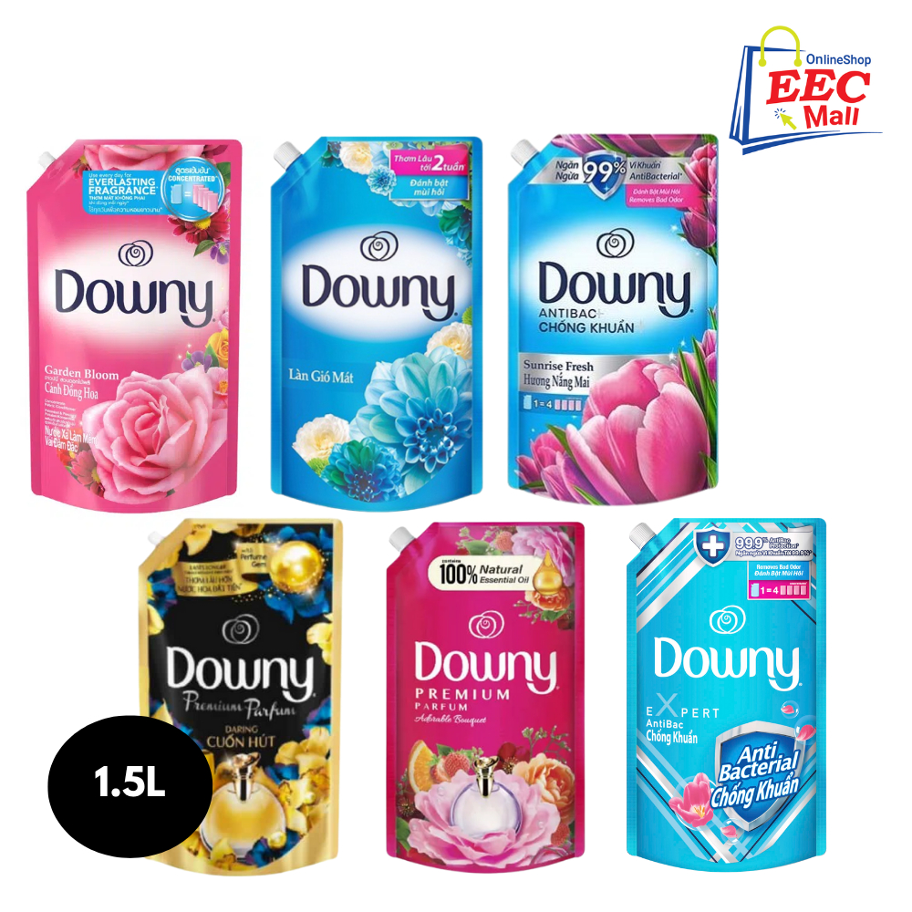 DOWNY 香水 柔軟精 FABRIC SOFTENER Pelembut Pakaian 衣物柔軟精 1.5L