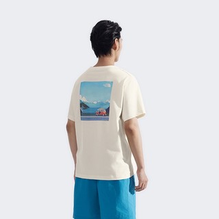 The North Face 男女 RLX SUMMER TRAVEL 純棉 短袖T恤 -NF0A8DC2QLI