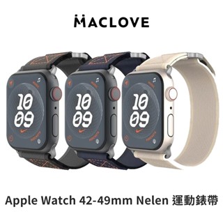 【JTLEGEND】Apple Watch Series (42/44/45/49mm) Nelen 運動錶帶