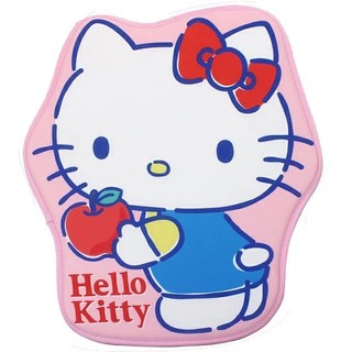 Hello Kitty 凱蒂貓造型涼感地墊 寵物墊 地毯 55×47cm 防滑設計 夏季必備 日本製