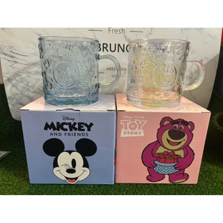 迪士尼 Disney 米奇 Mickey 草莓熊 熊抱哥 造型玻璃杯 玻璃杯 馬克杯 造型杯