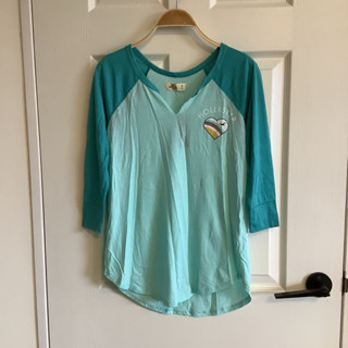 Hollister 全新半價🥹🇺🇸美國品牌女裝夏日系列印花半袖上衣