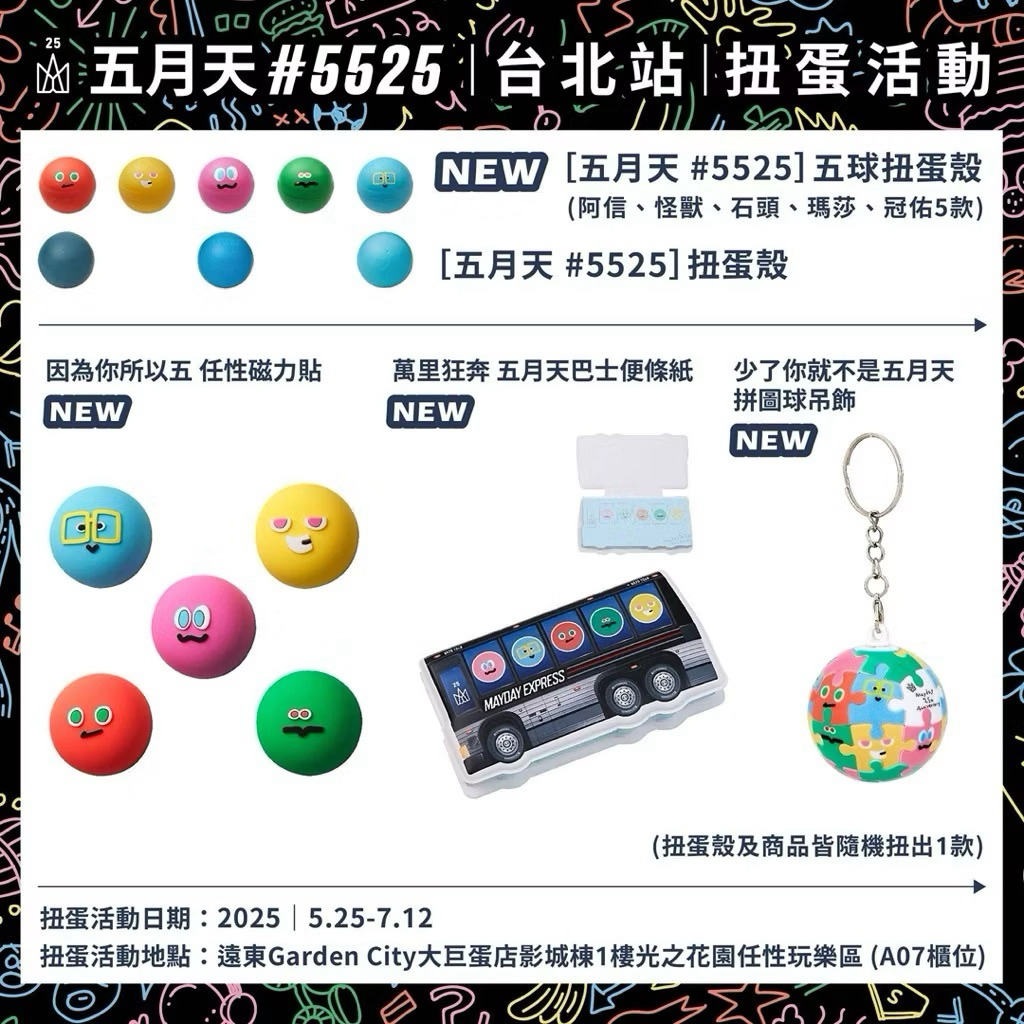 五月天☆#5525扭蛋殼 阿信款+隨身磁扣包吊飾 阿信款☆MAYDAY 五月天☆#5525扭蛋殼 阿信款+隨身磁扣包吊飾 阿信款☆MAYDAY