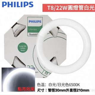 秒出貨 放大鏡檯燈用燈管 PHILIPS 飛利浦 TLE22W/S4-765 22W圓管