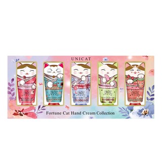 【盒損良品】UNICAT 花漾2入/經典3入/花花世界5入 招財貓護手霜禮盒 保濕護手霜 香氛護手霜 護手霜禮盒