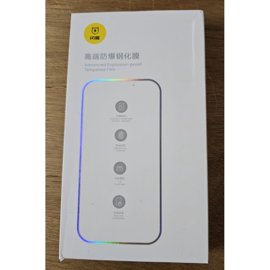 (全新未拆封，無保固）閃魔SmartDevil 無塵艙貼膜 超值兩片裝 iPhone 13 pro max
