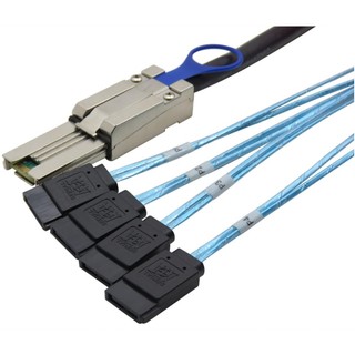 現貨 高品質 進口線 SFF-8088 TO SATA*4 100CM 8088 轉 SATA 1M 2M
