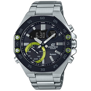 CASIO 卡西歐 EDIFICE 賽車風八角形 手錶 ECB-10DB-1A