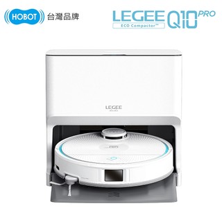 HOBOT 玻妞 雷姬環保壓縮掃拖地機器人旗艦版LEGEE-Q10 PRO(熱風直烘/自動充電補水/語音聲控)
