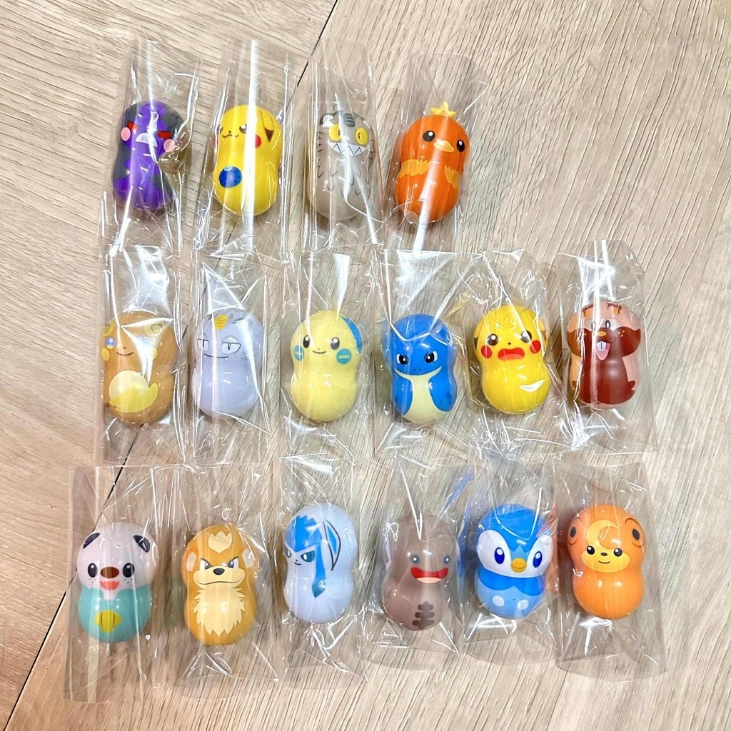 咪醬日本選物/寶可夢/Pokemon/不倒翁/皮卡丘/伊布/莫魯貝可/冰伊布/拉普拉斯/卡蒂狗/水水獺/烏波/喵喵/雷丘