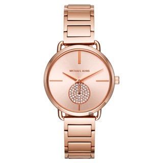 Michael Kors PORTIA 紐約腕錶 送禮推薦-玫塊金/36mm MK3640