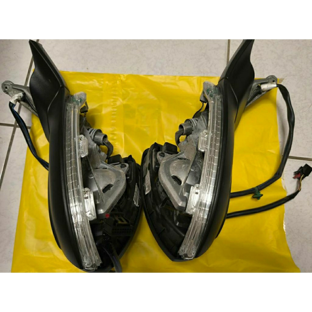 二手 原廠GOLF 7代 2014 後視鏡 照後鏡 後照鏡左邊正駕 6線手折