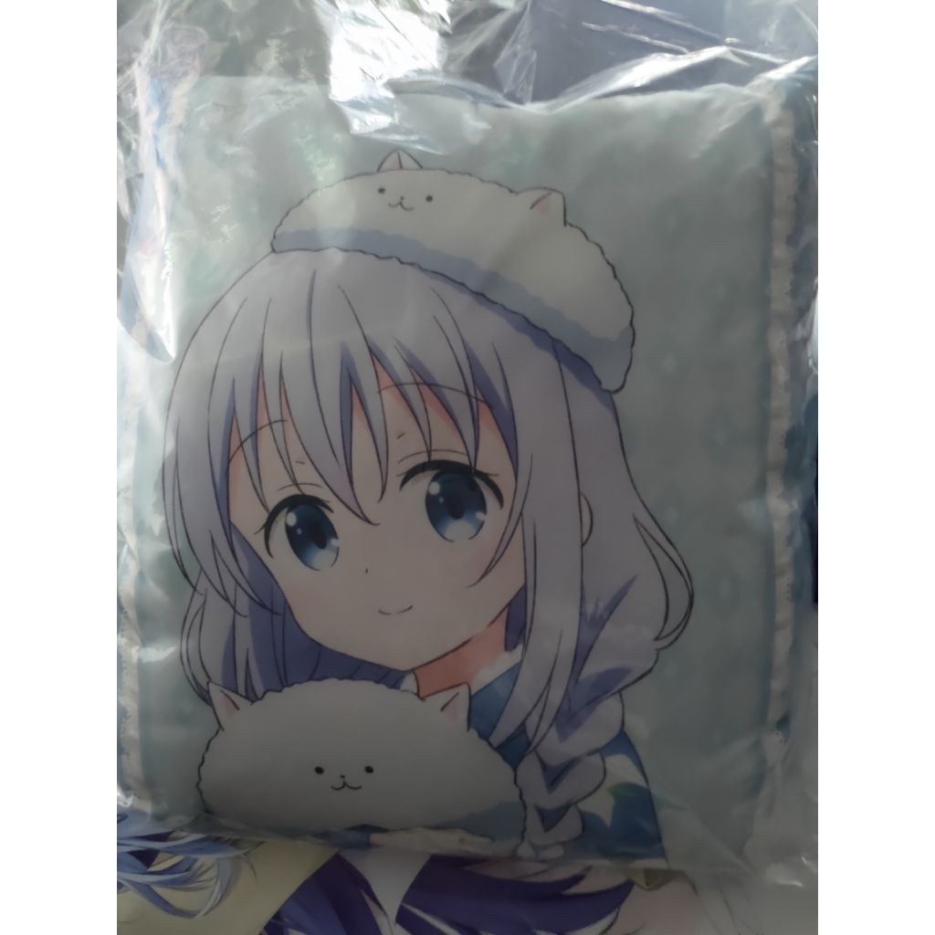 日版 全新 請問您今天要來點兔子嗎 智乃 香風智乃 大抱枕 靠墊 通販版