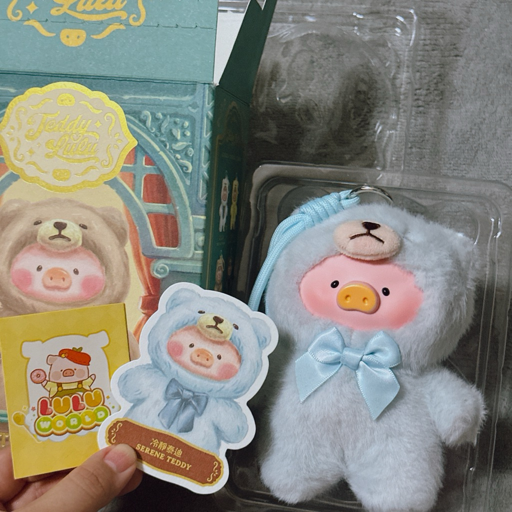 🔹BETT🔹LYT❣️全新/二手出售【現貨】LuLu豬🐷 確認款 泰迪豬 賓尼豬 罐頭豬 絨毛娃娃