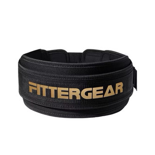 《超推品牌-FITTERGEAR》舒適腰帶 軍綠/黑色 深蹲 硬舉