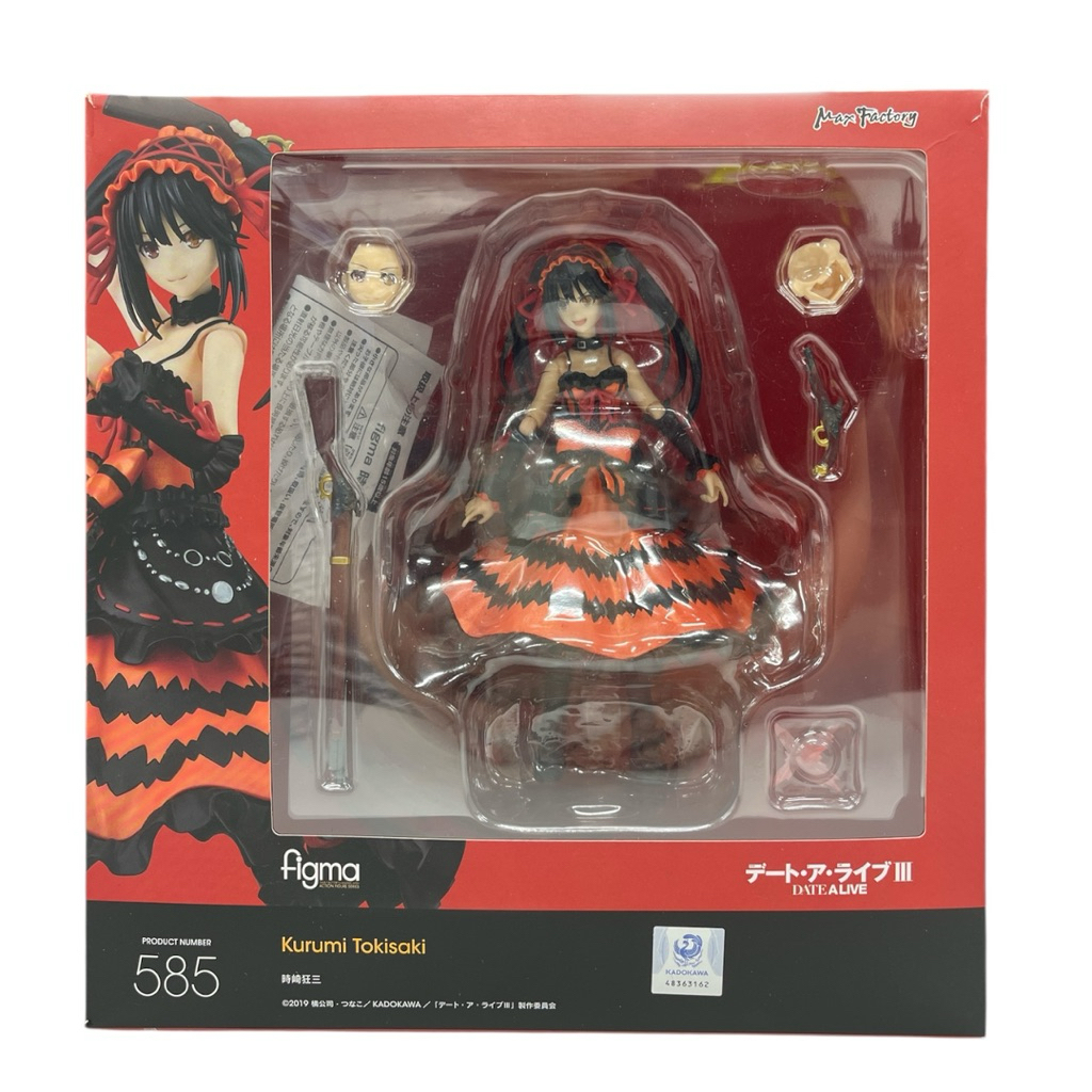 【桃園春日店】MaxFactory figma585 時崎狂三 已開封 模型公仔