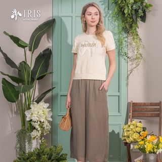 IRIS 艾莉詩 飄逸雪紡寬褲-2色 52325