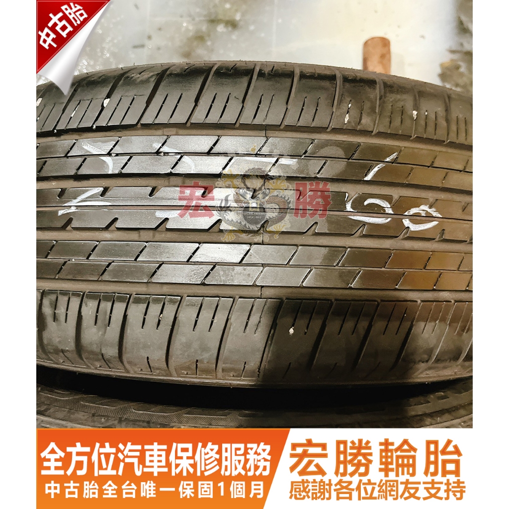 宏勝輪胎 中古胎 H349. 235 60 18 橫濱 AE61 9成新 4條10000元