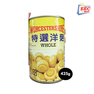 WORCESTERSHIRE Champignons Mushrooms 特選洋菇 洋菇粒 蘑菇罐頭 425g
