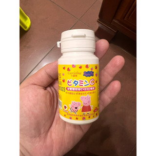【卡蘿琳】維他命C+D3 口嚼錠 草莓口味 (50粒/佩佩豬聯名款請務必務必確認有咀嚼能力再購買