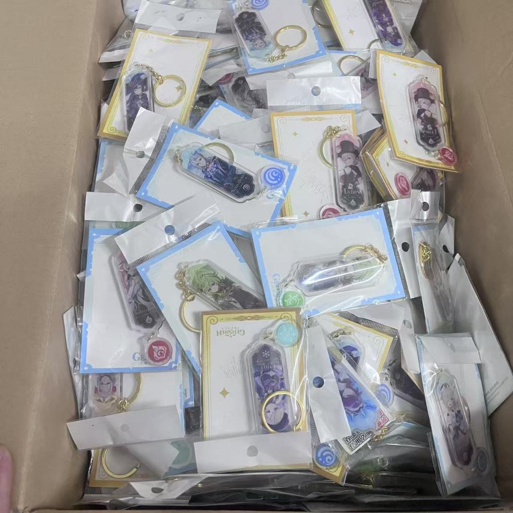 原神金扣吊飾（塔塔周邊）清倉價  原神吊饰  散兵 僕人 芙宁娜吊饰 原神小卡 水神 包包掛件 原神吊飾 漫展送禮