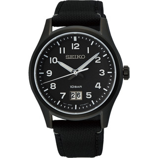 聊聊甜甜價◆SEIKO 精工 CS 大視窗日期腕錶 6N76-00K0U /SUR571P1