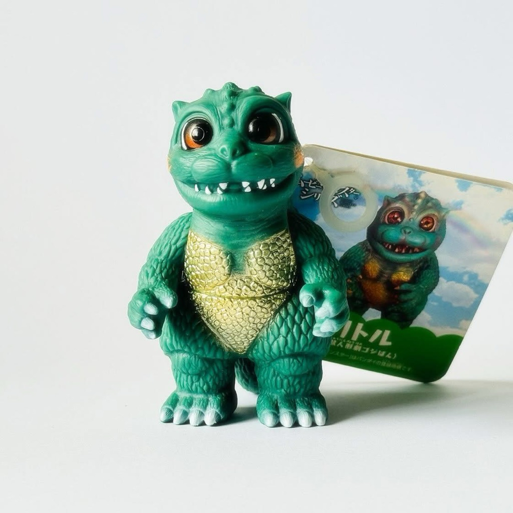 バンダイ｜𝗕𝗔𝗡𝗗𝗔𝗜 ムービーモンスターシリーズ 怪獣人形劇 ゴジばん リトルゴジラ 怪獸人形劇 小哥吉拉 怪獸 軟膠