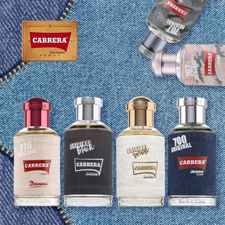 正品！Carrera Jeans 淡香水 淡香精 丹寧黑 丹寧白 丹寧藍 丹寧米 迷彩灰 迷彩粉